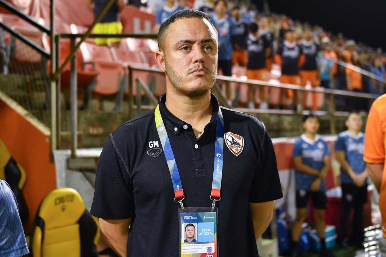 Gabriel Magalhães é técnico do Changrai United, da Tailândia, desde 2022
