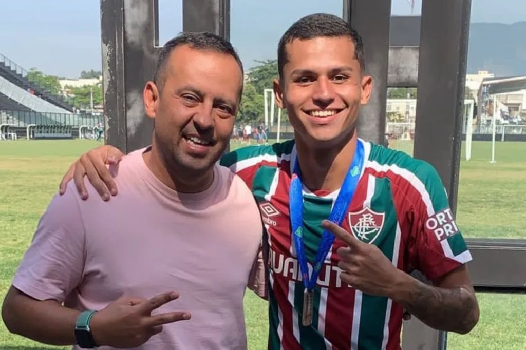 MArco Brito é pai de Luan Brito atacante do Porto, de Portugal