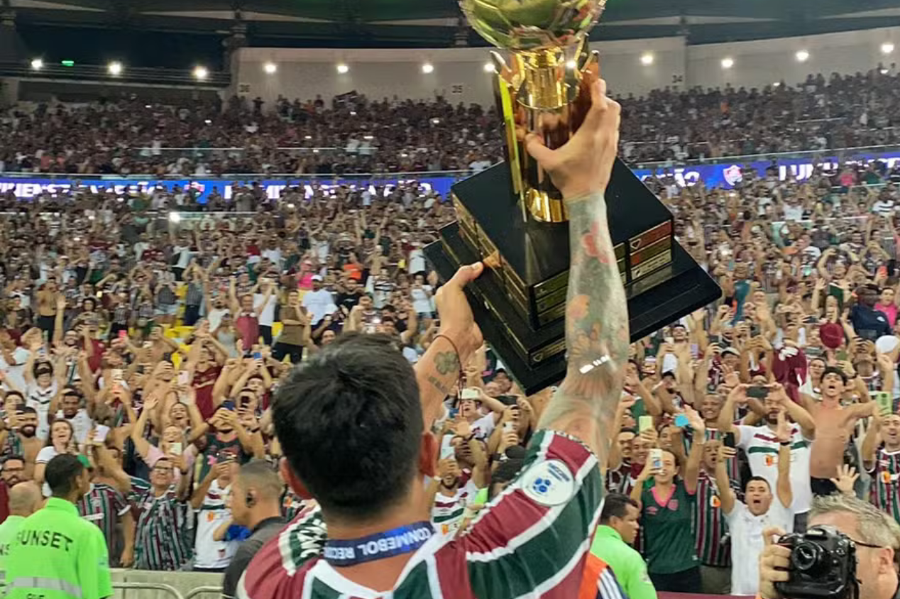 Germán Cano conquista mais um título pelo Fluminense