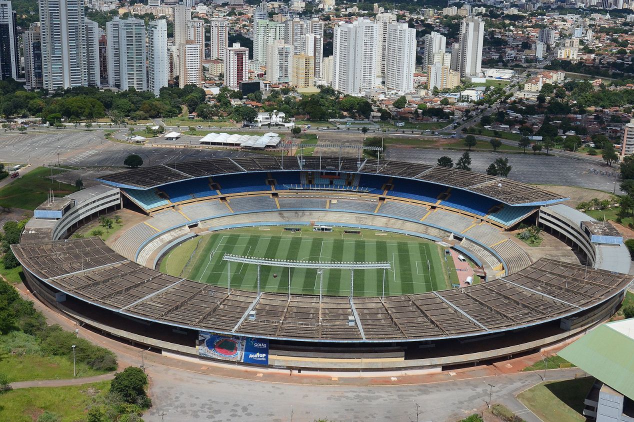 Estádio Serra Dourada pode ser palco da partida entre Atlético-GO x Flamengo pelo Campeonato Brasileiro