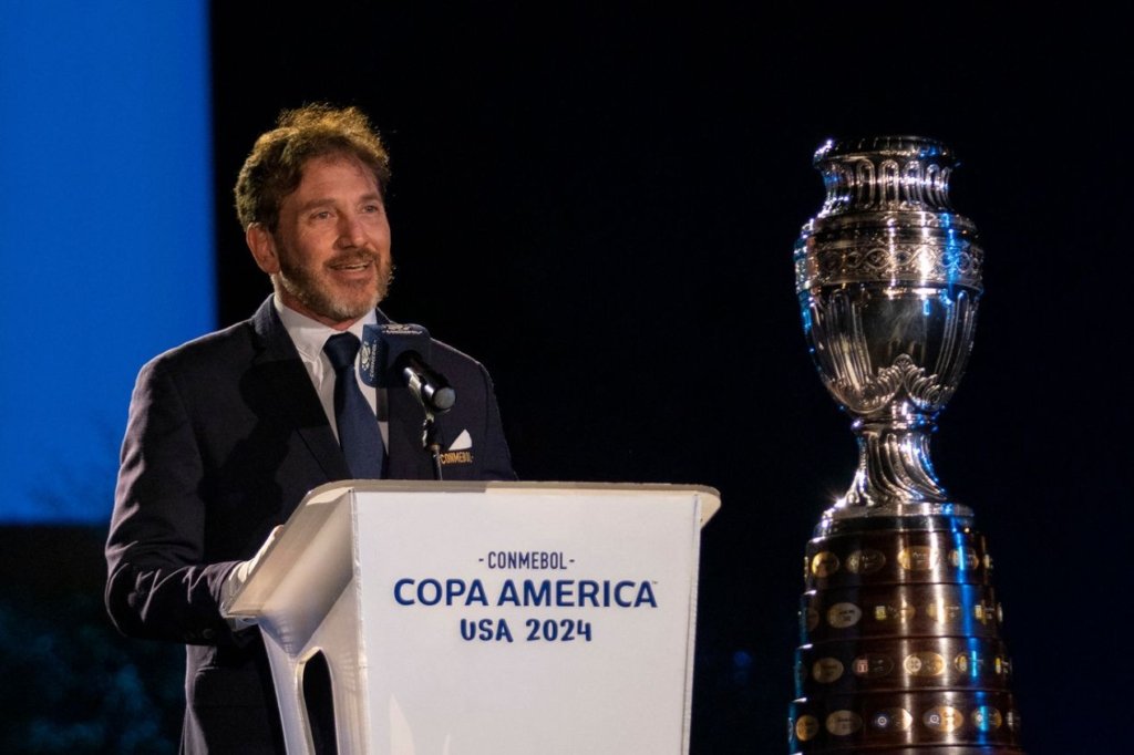 Alejandro Domínguez é presidente da Conmebol desde 2016