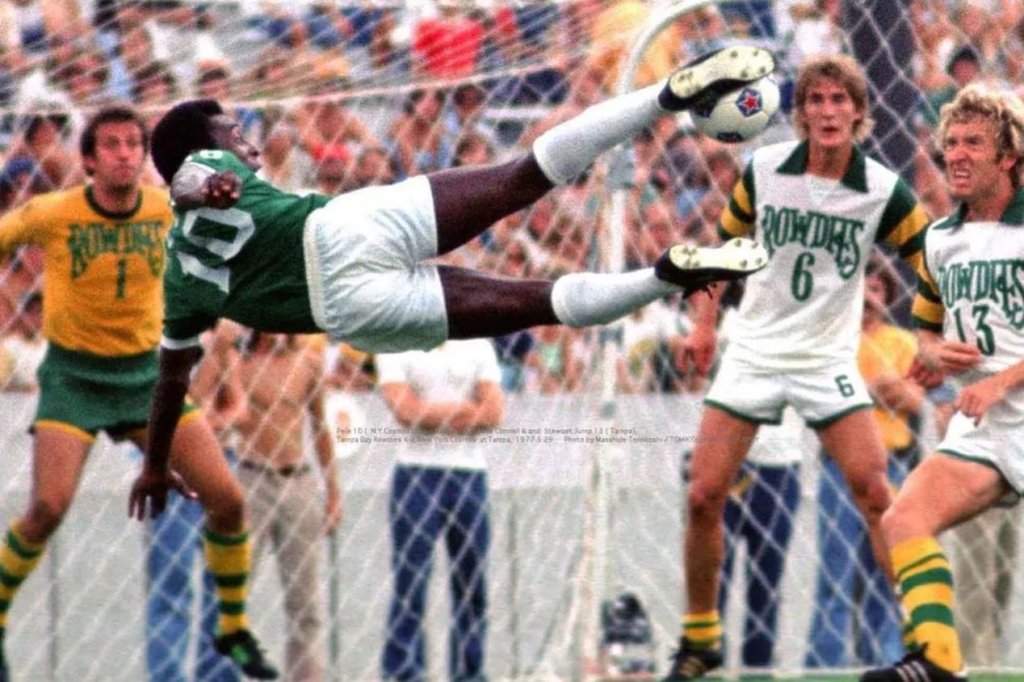 Pelé foi fundamental para o desenvolvimento do futebol nos Estados Unidos