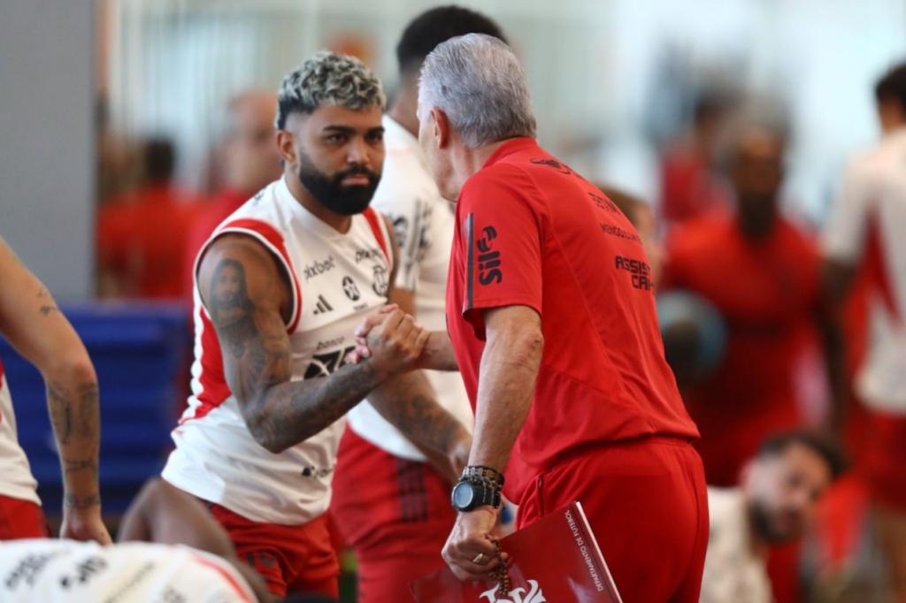 Gabigol em ação pelo Flamengo