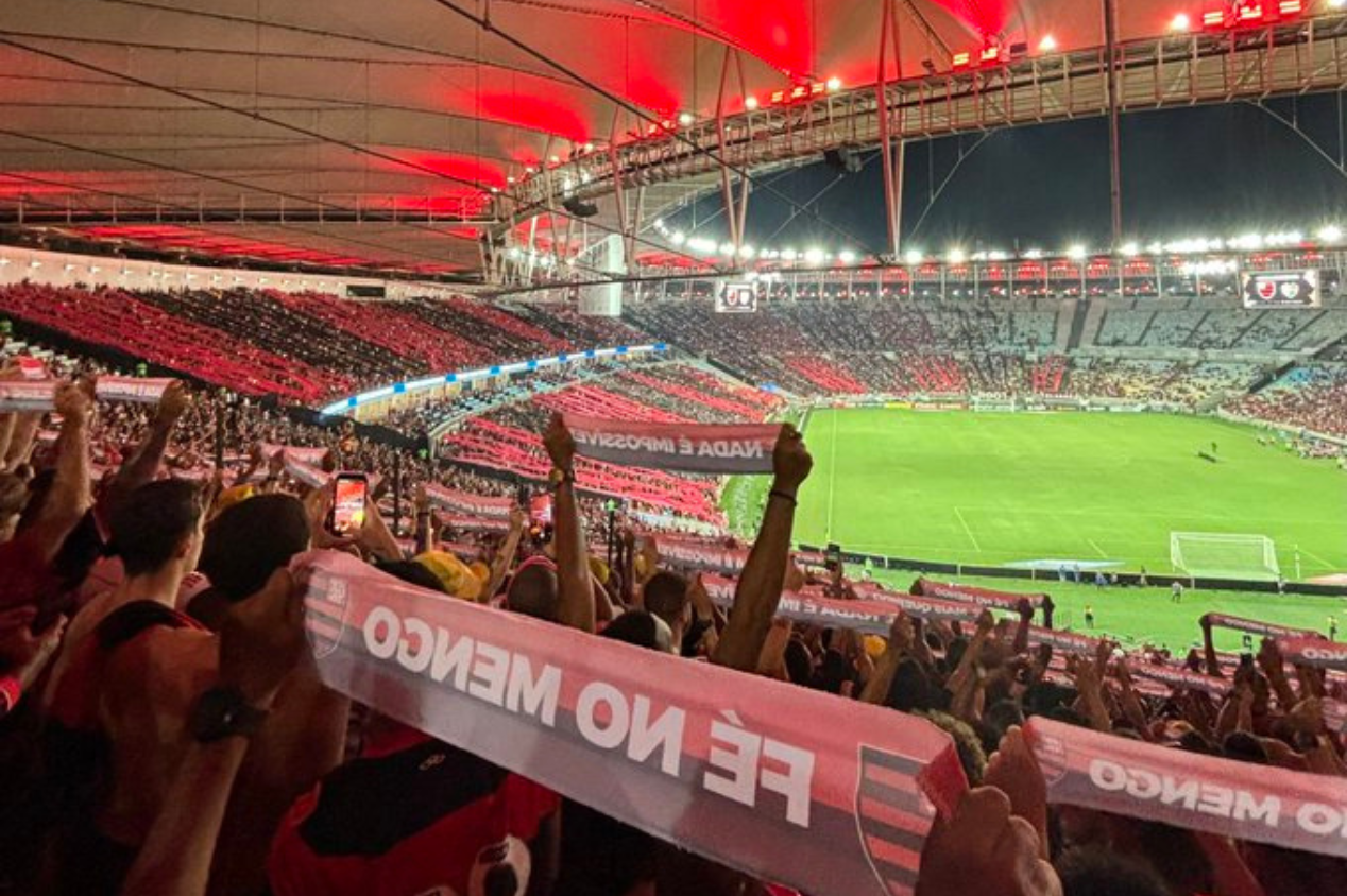 Flamengo vence o Palestino no Maracanã