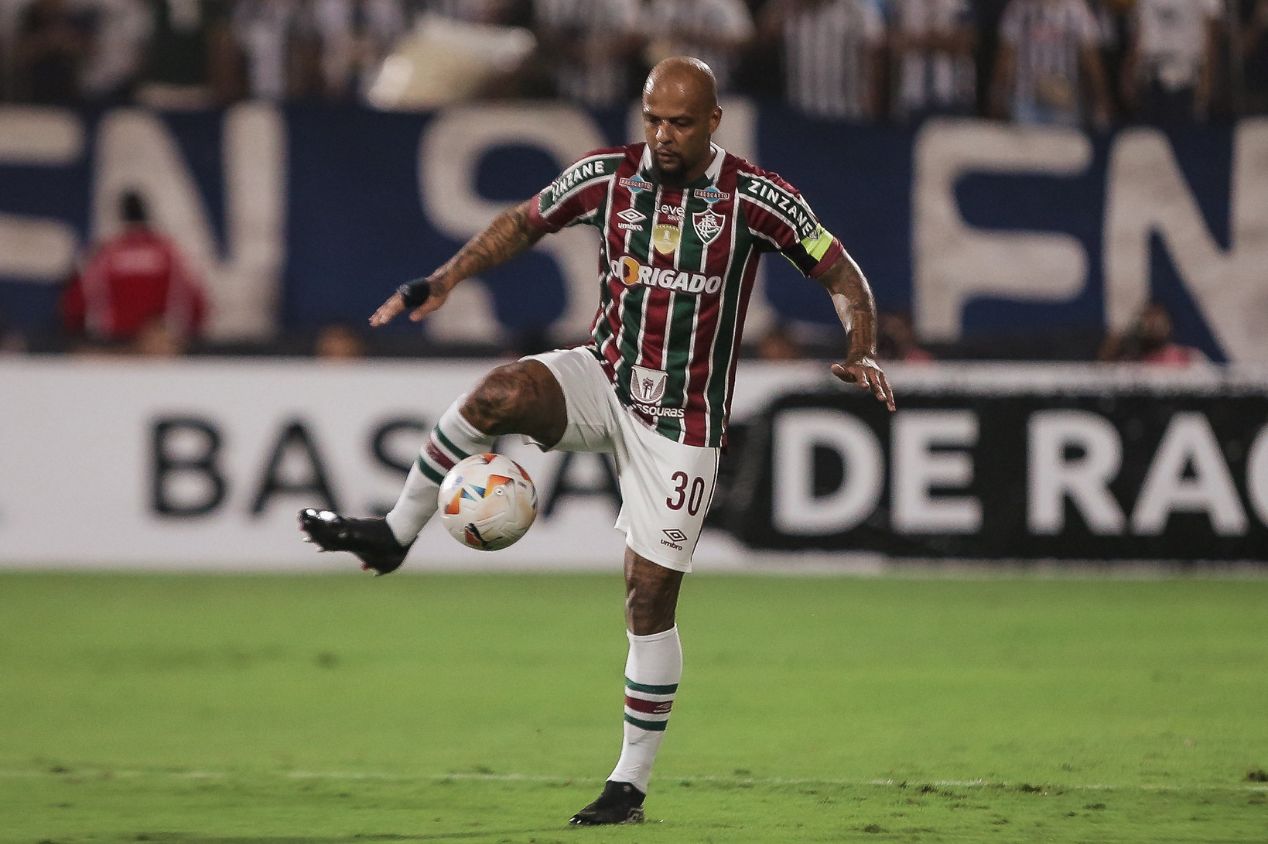 Felipe Melo teve atuação abaixo das expectativas contra o Alianza Lima