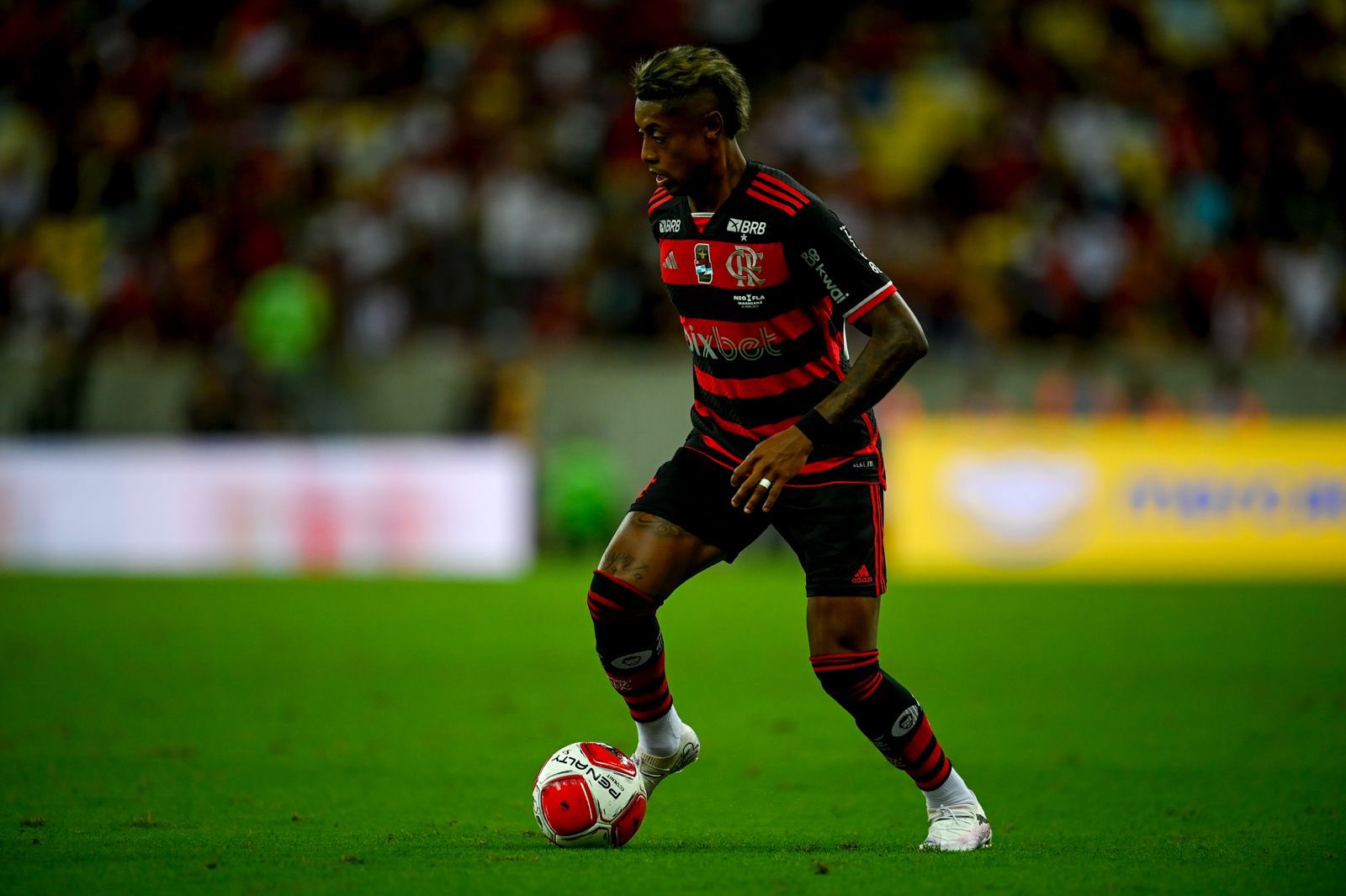 Bruno Henrique fez o gol do título do Flamengo no Campeonato Carioca de 2024