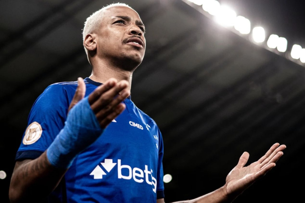 Matheus Pereira desfalcará o Cruzeiro