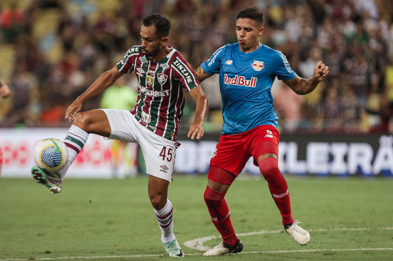 Lima foi autor dos gols do Fluminense no empate por 2 a 2 com o Red Bull Bragantino