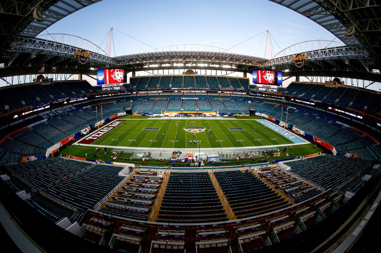 O Hard Rock Cafe Stadium será palco da final da Copa América de 2024