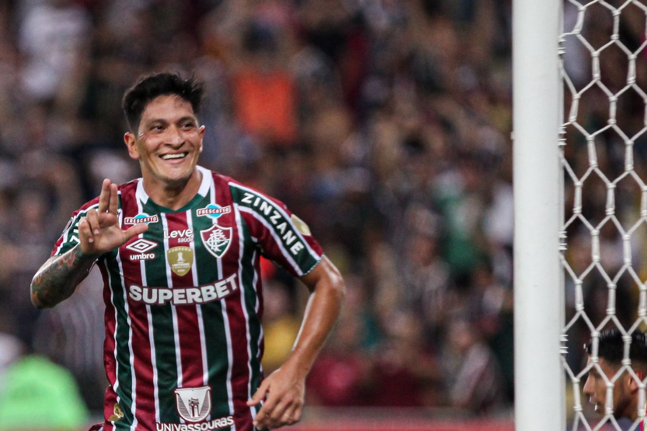 Germán Cano é a esperança de gols do Fluminense contra o Cerro Porteño