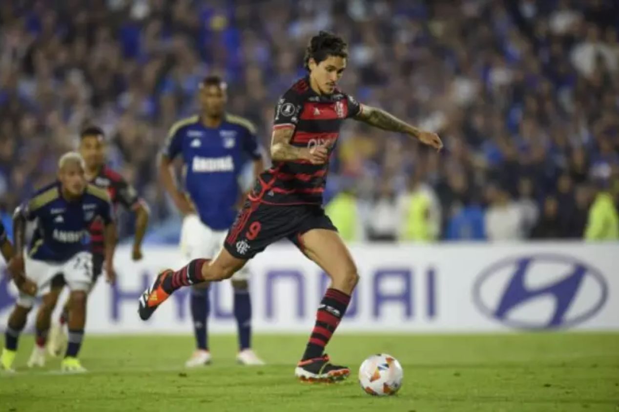 Pedro teve atuação destacada na estreia do Flamengo na Copa Libertadores da América