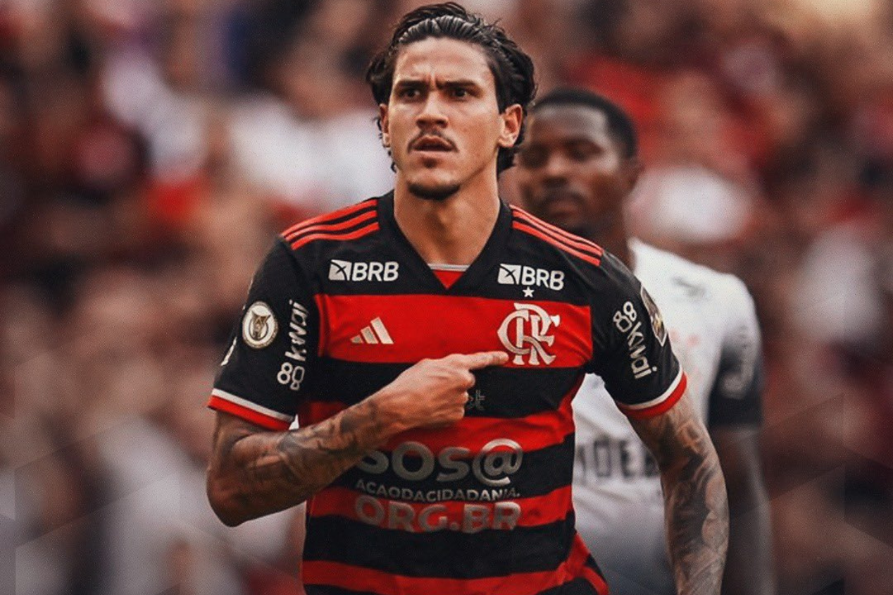 Flamengo vence com gol de Pedro