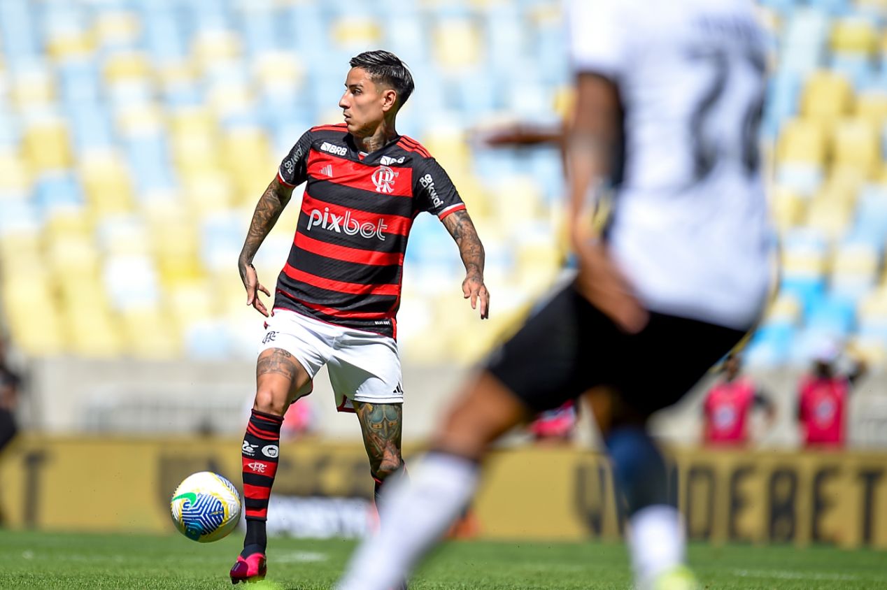 Lesionado, Erick Pulgar irá desfalcar o Flamengo contra o Red Bull Bragantino pelo Campeonato Brasileiro
