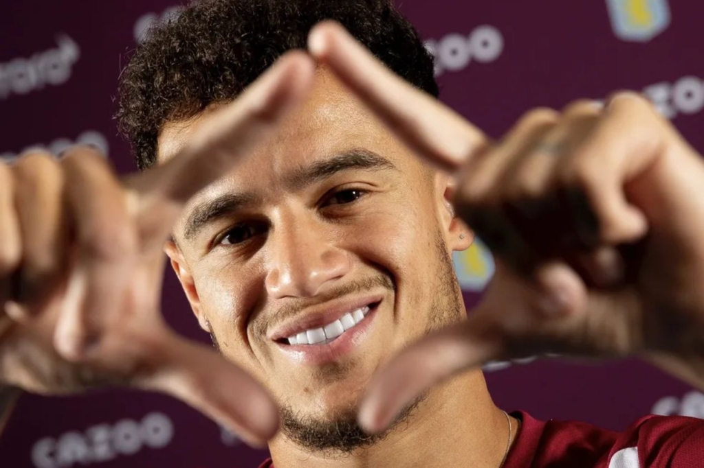 Aston Villa pode emprestar Coutinho ao Vasco até o fim da temporada