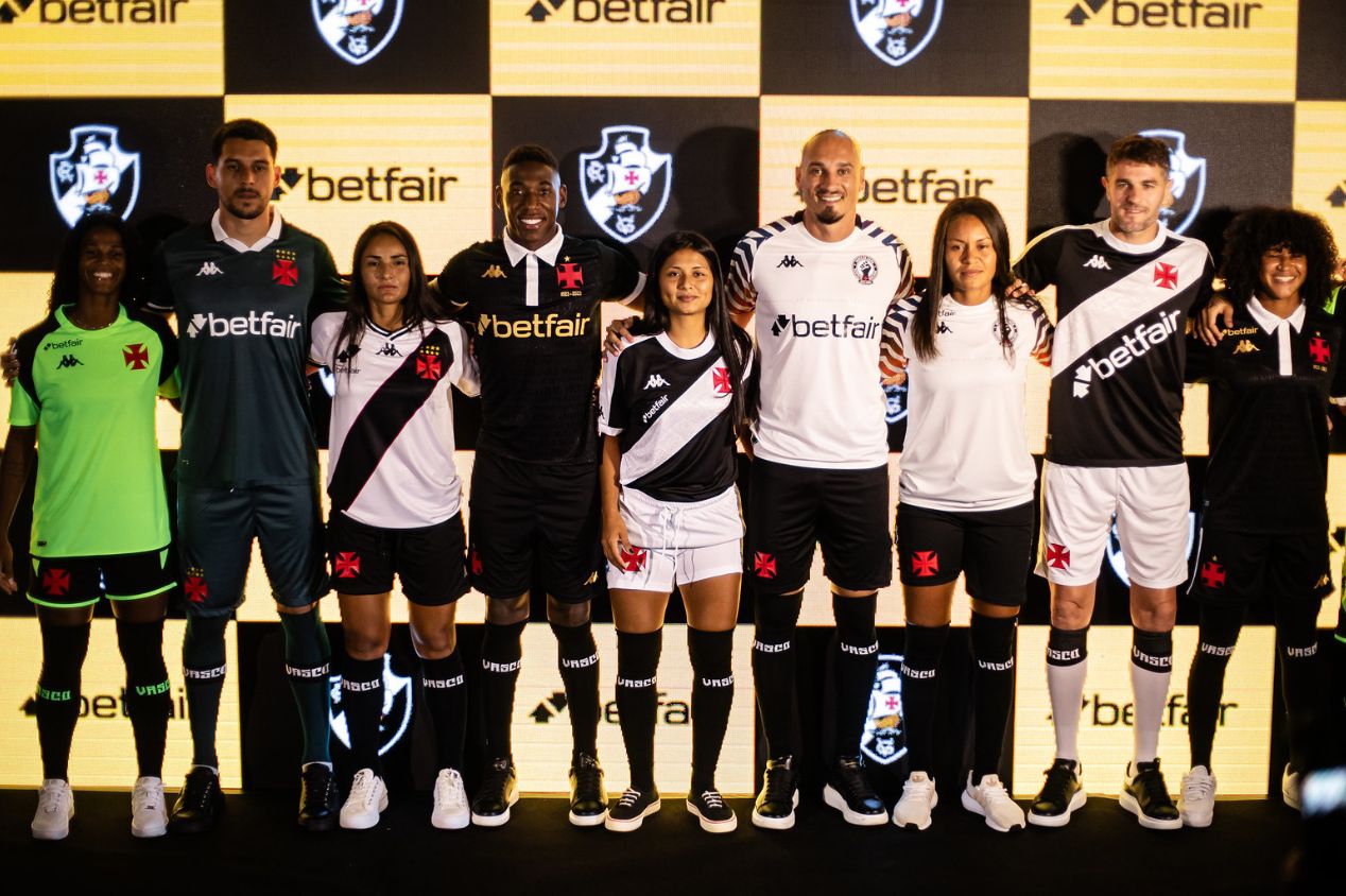 Vasco apresenta novo patrocinador máster durante evento no Rio