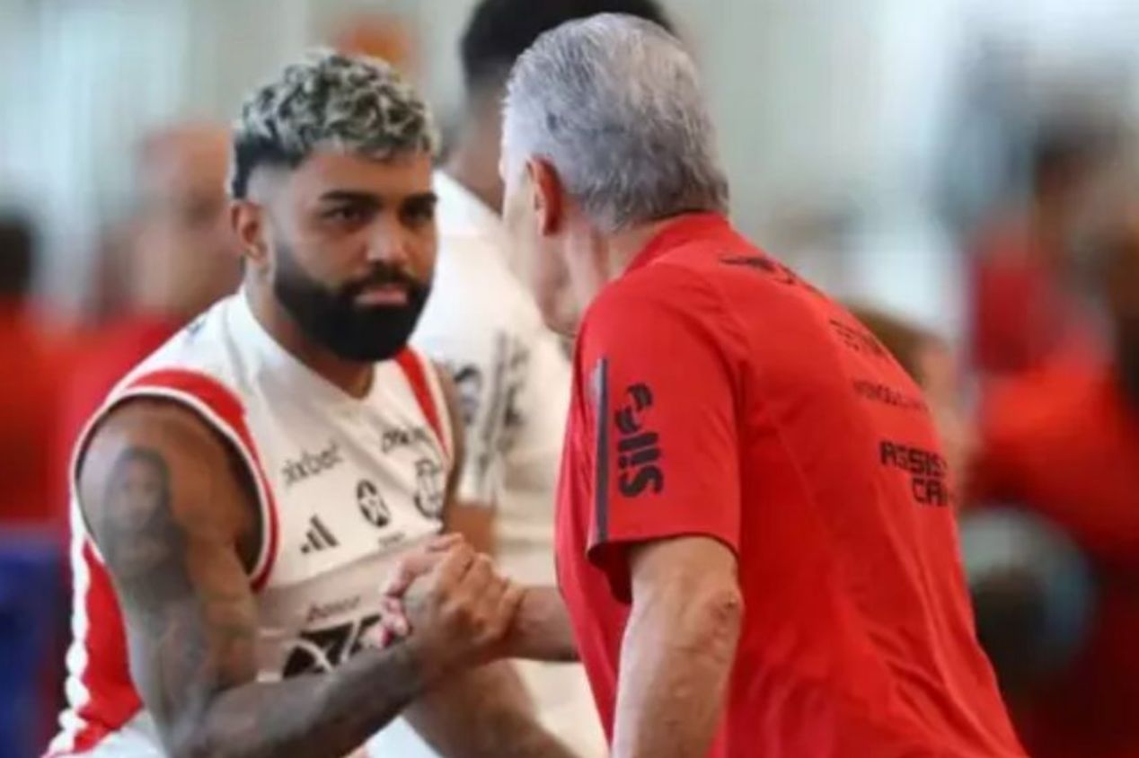 Jogadores do Flamengo deixam de seguir Gabigol após foto com camisa do Corinthians