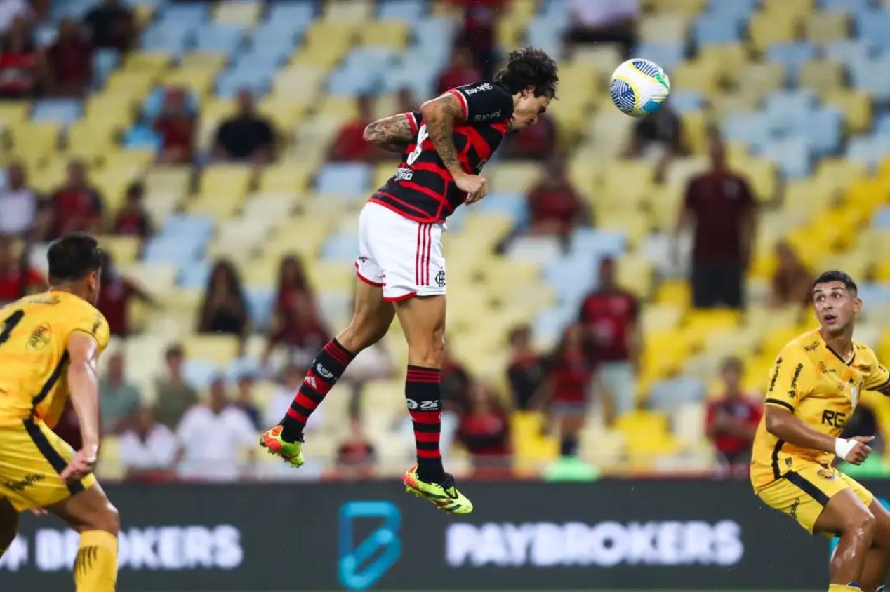 Pedro fez o gol da vitória do Flamengo por 1 a 0 sobre o Amazonas pela Copa do Brasil