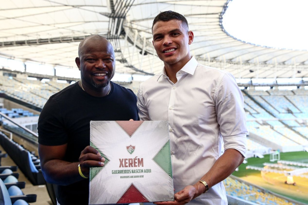 Marcão e Thiago Silva se reencontram no Fluminense para fortalecer ainda mais o laço de amizade