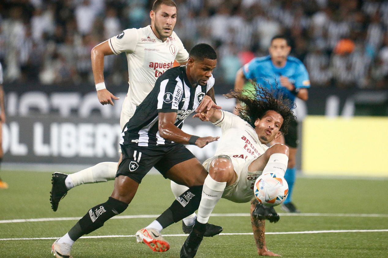 Júnior Santos é um dos destaques do Botafogo na Copa Libertadores da América de 2024