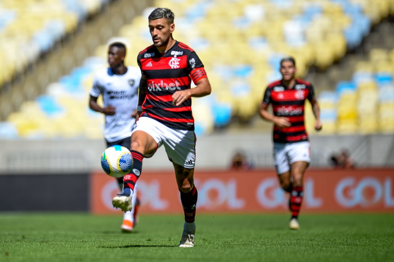 Giorgian De Arrascaeta é destaque do Flamengo em 2024