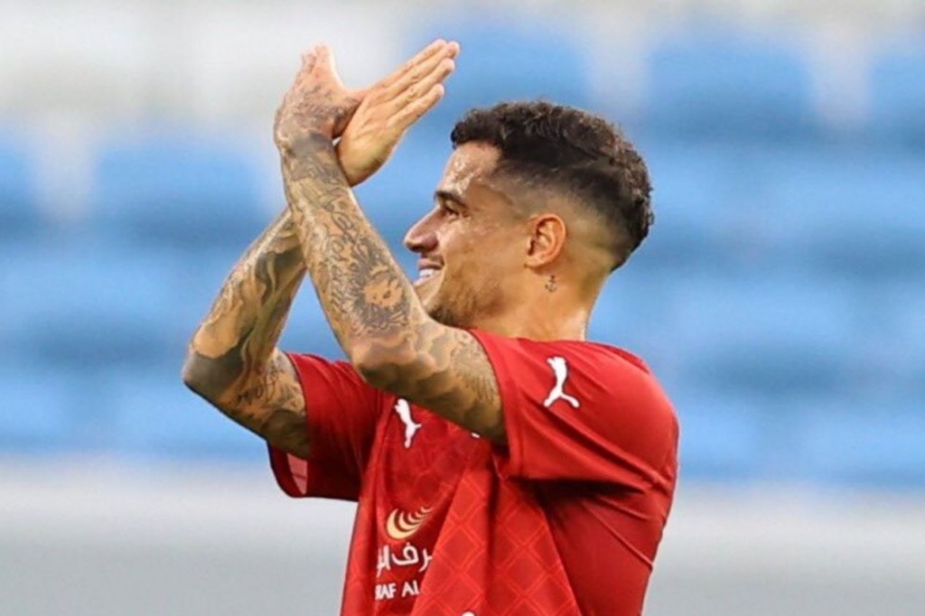 Especulado em Vasco, Botafogo, Fluminense e Grêmio, veja números de Philippe Coutinho no Al-Duhail