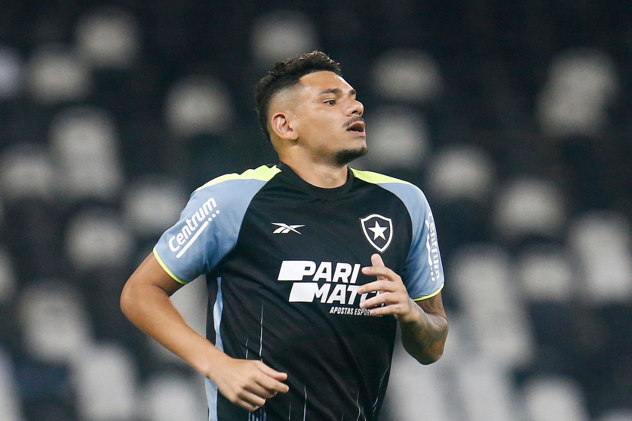 Botafogo acerta renovação de contrato com Tiquinho Soares