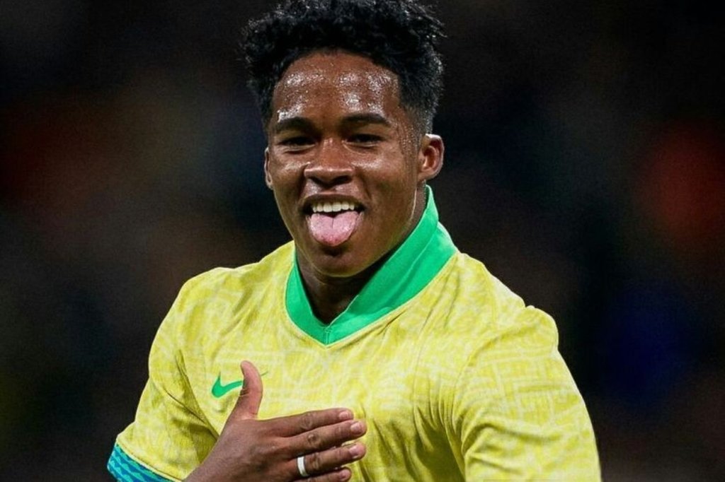 Brasil terá Endrick titular