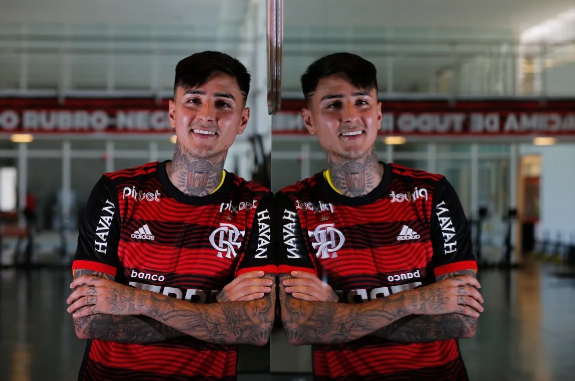 Pulgar encaminha renovação com o Flamengo.