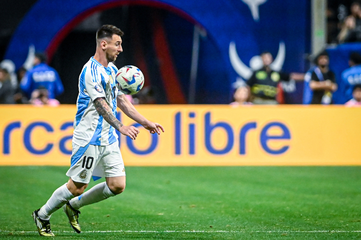 Argentina conta com o talento de Messi