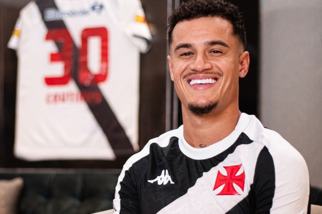 RTI Esporte transmitirá apresentação de Philippe Coutinho no Vasco no YouTube