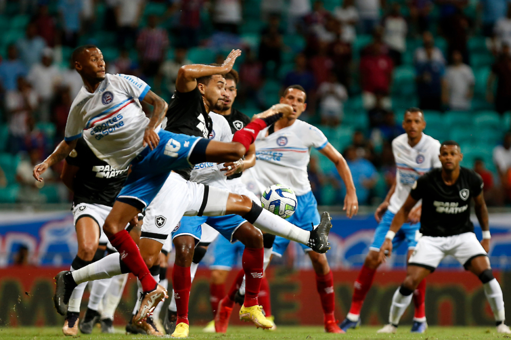 Bahia e Botafogo se enfrentam nesta quarta-feira, na Arena Fonte Nova, volta das oitavas de final da Copa do Brasil
