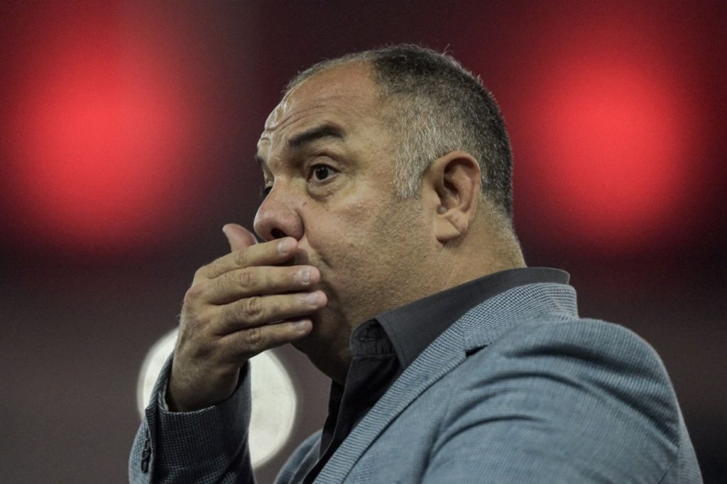 Marcos Braz conversa com o Paysandu