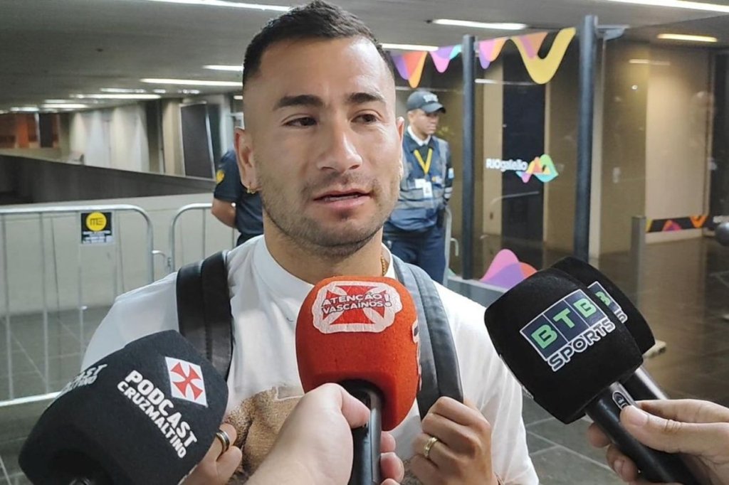 Acertado com o Vasco, Jean Meneses chega ao Rio para assinar com o novo clube