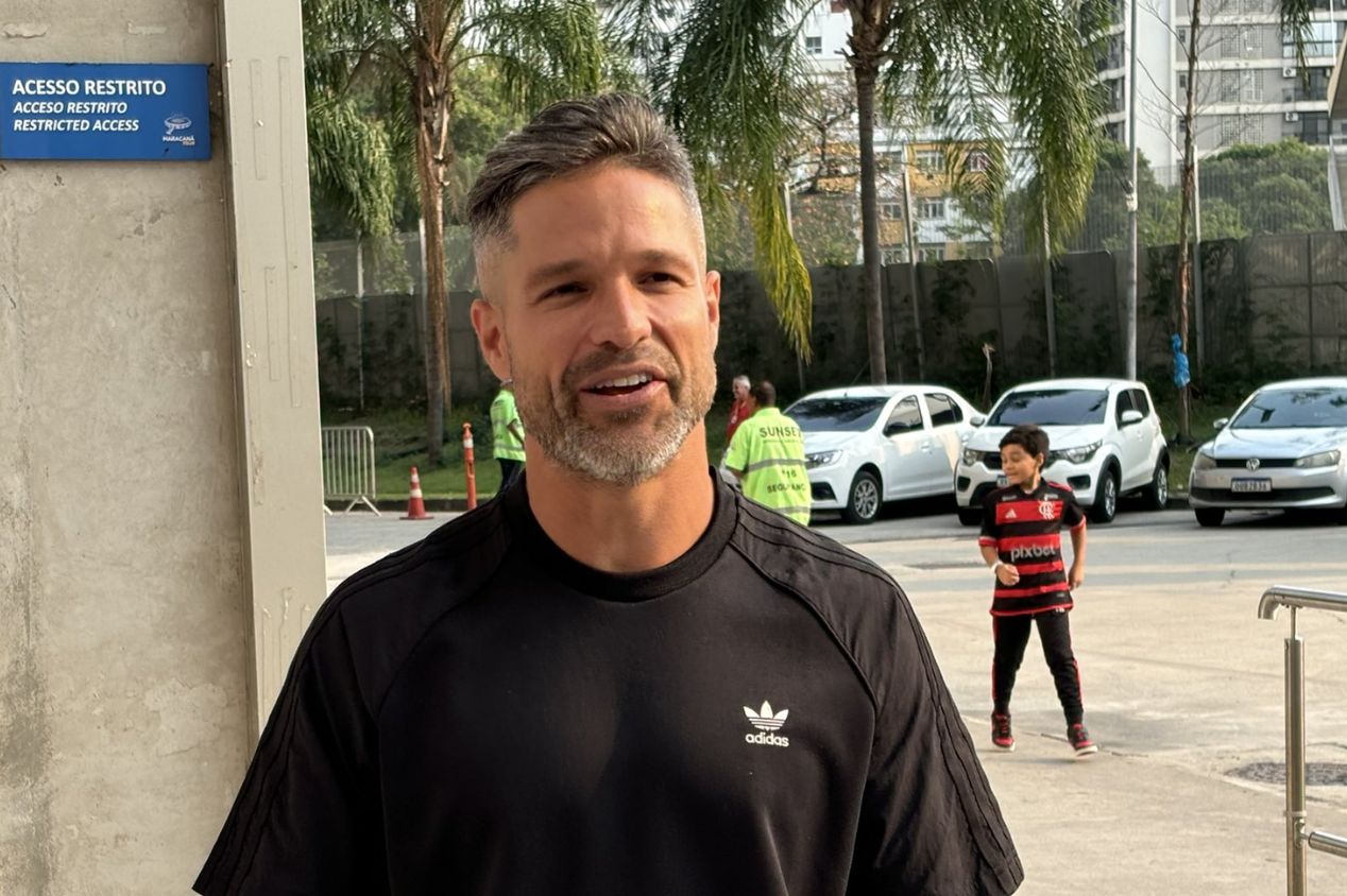 Ídolo do Flamengo, Diego Ribas chega ao Maracanã para acompanhar final da Copa Intercontinental Sub-20