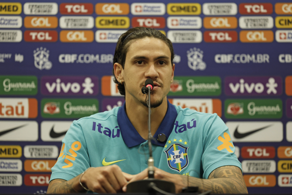 Pedro está de volta a Seleção Brasileira, depois de mais de um ano