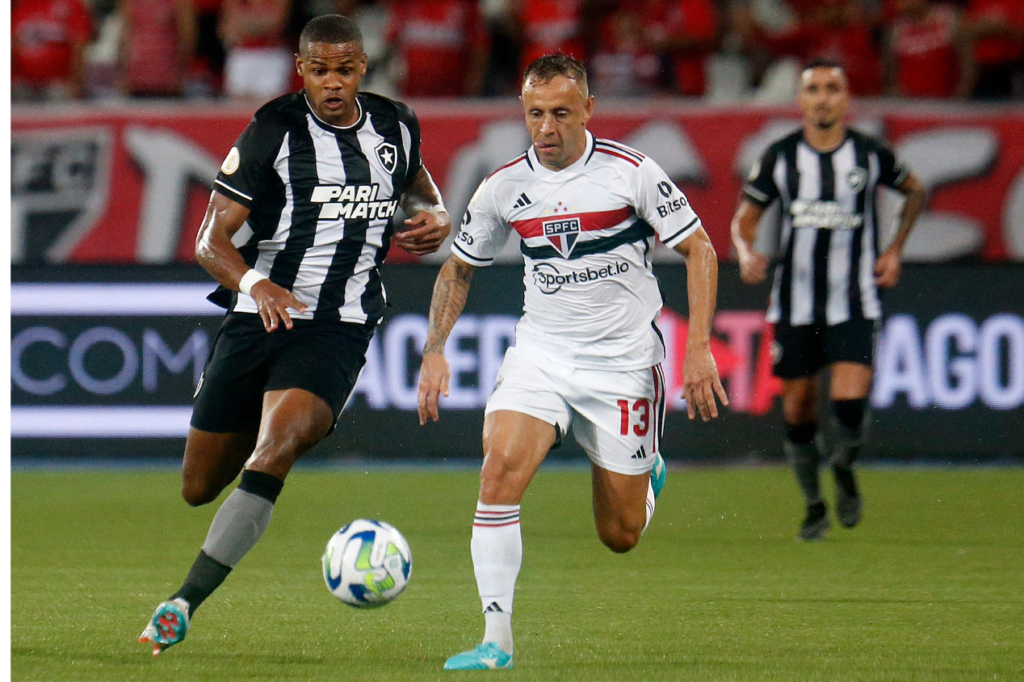 Botafogo x São Paulo: onde assistir, escalações, desfalques, arbitragem e ODDS