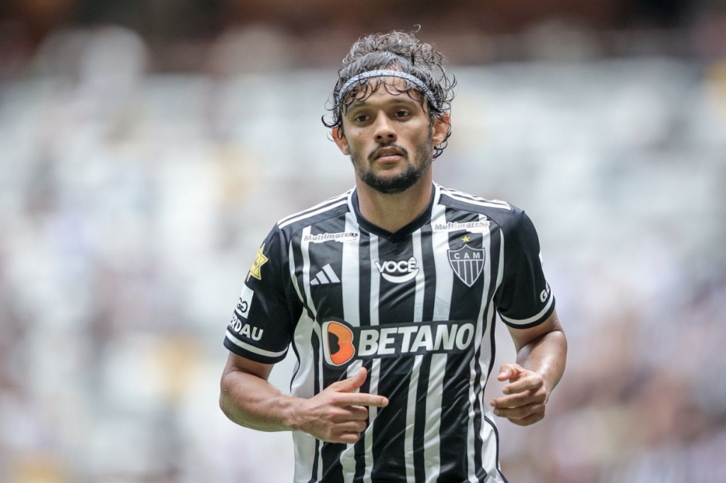 Gustavo Scarpa é barrado por Cuca no Atlético-MG