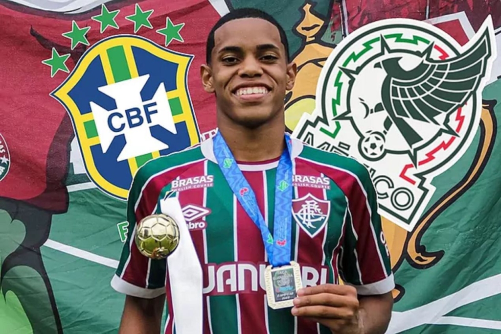 Matheus Reis já treina com os profissionais do Fluminense
