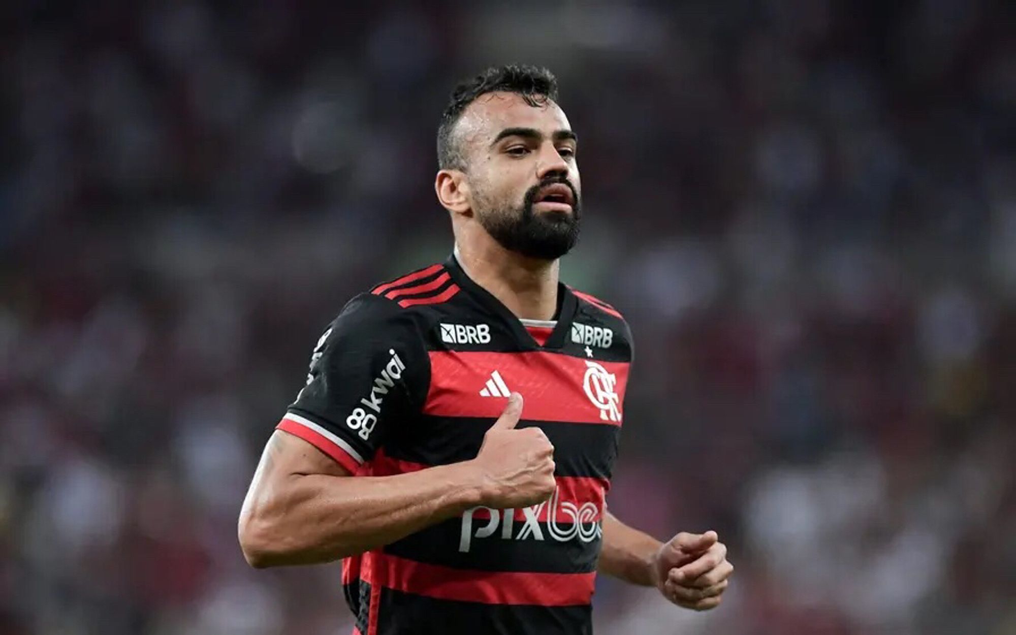 Na beira do gramado, Fabrício Bruno falou sobre a eliminação do Flamengo na Libertadores