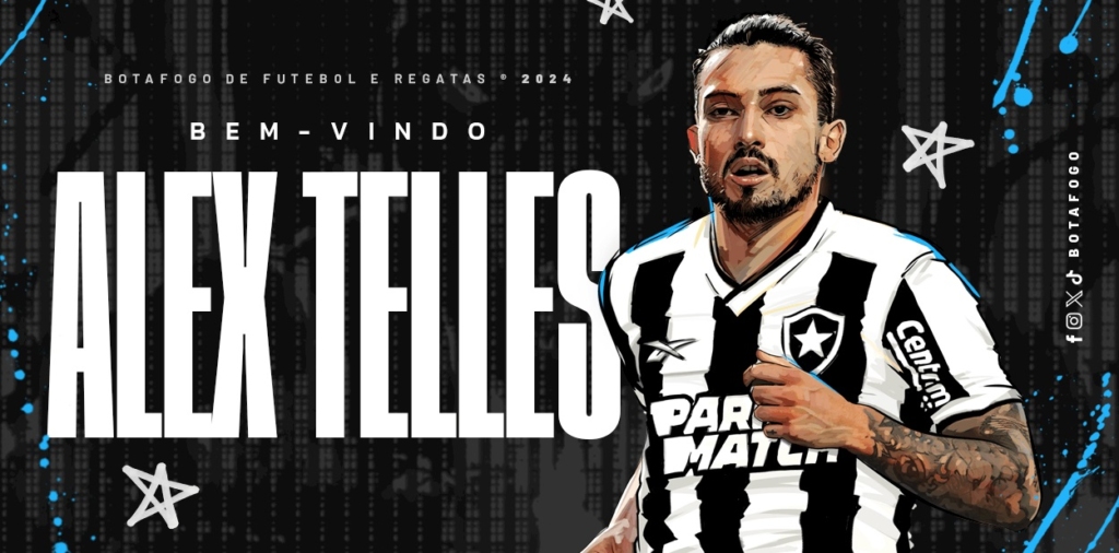Alex Telles foi confirmado como reforço