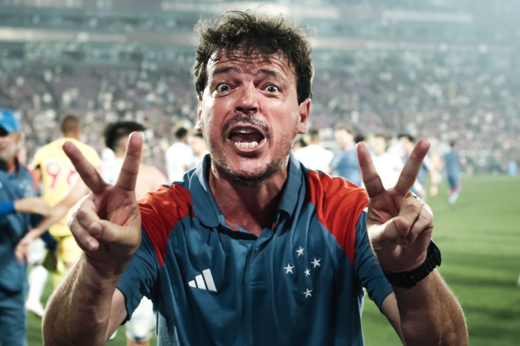 Diniz comemora classificação do Cruzeiro à final da Copa Sul-Americana