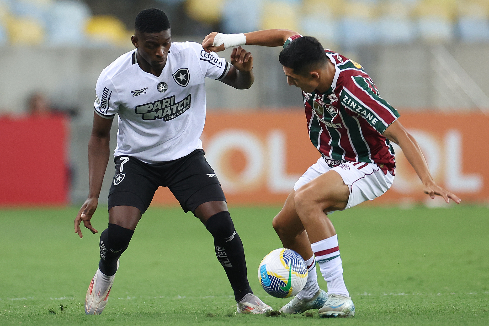 Luiz Henrique foi o autor do gol da vitória do Botafogo no clássico contra o Fluminense