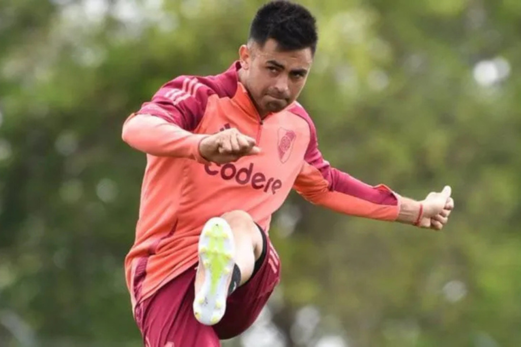 Pity Martinez retorna ao time River Plate diante do Vélez