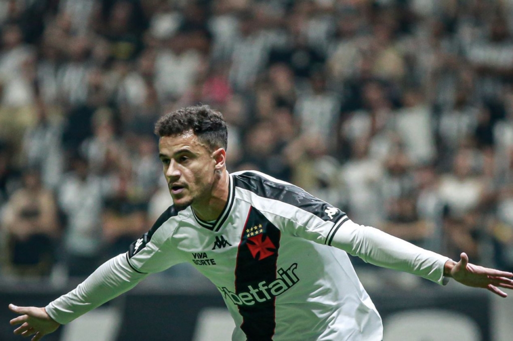 Philippe Coutinho volta a ser relacionado no Vasco