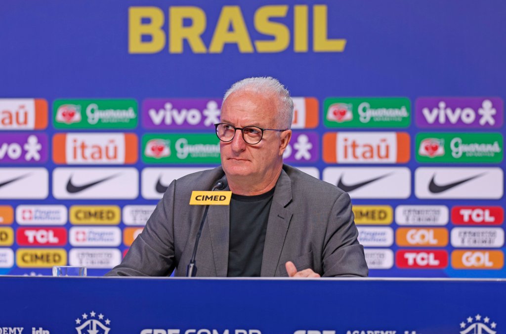 O técnico Dorival Jr. anunciou os 23 convocados para os jogos da Seleção Brasileira nas Eliminatórias da Copa do Mundo