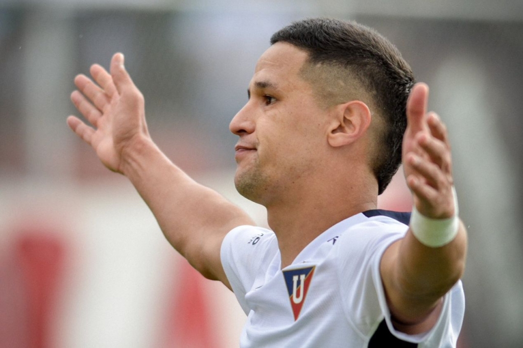 Alex Arce é a grande esperança de gols da LDU