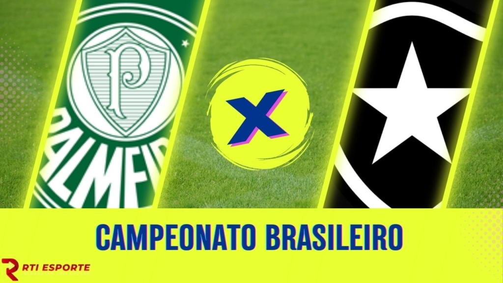 Palmeiras x Botafogo: jogo válido pela 36ª rodada do Campeonato Brasileiro