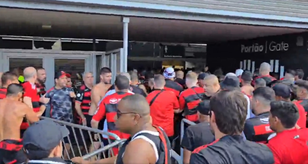 Rubro-negros entraram em muita confusão