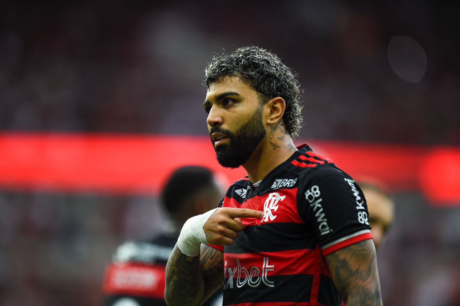 Gabriel Barbosa marcou dois gols na decisão