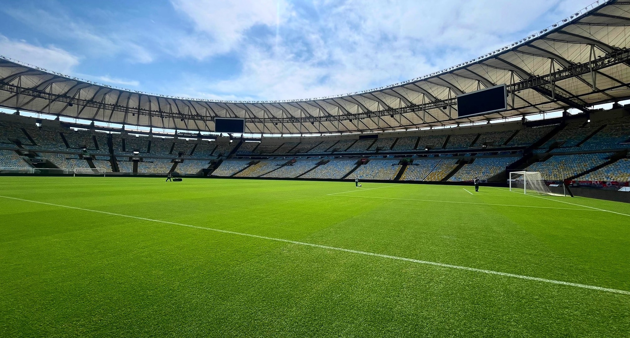 Maracanã está pronto para a decisão